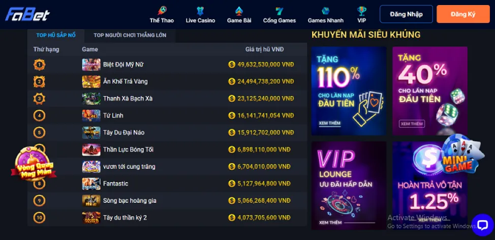 Banner kêu gọi hành động liên hệ hỗ trợ hoặc đăng ký 22vip win
